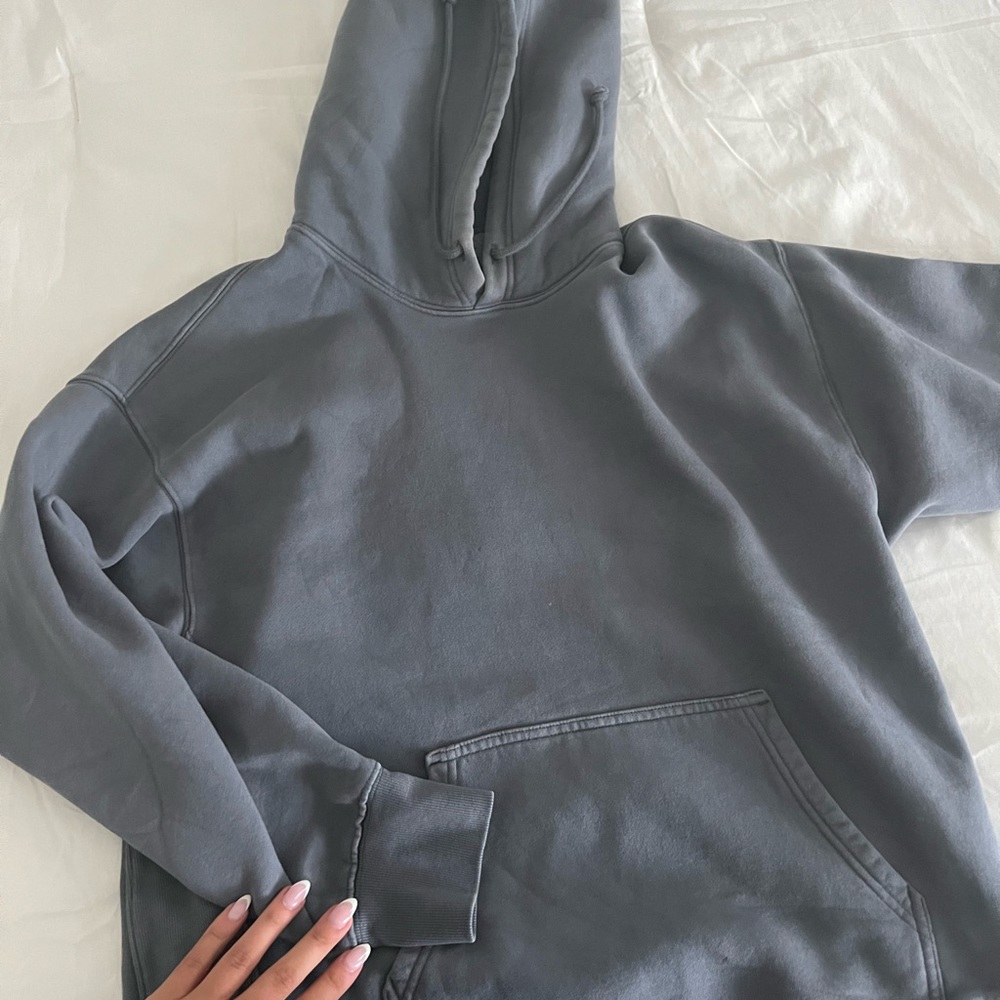 Aritzia Boyfriend Hoodie GD Echo Grey